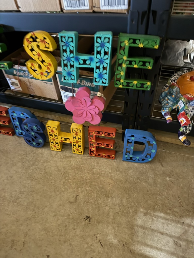 metal letters